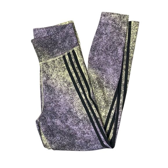 Adidas Climalite Matama/Black Slim Fit Activewear Leggings Women's Size Small - Picture 1 of 10